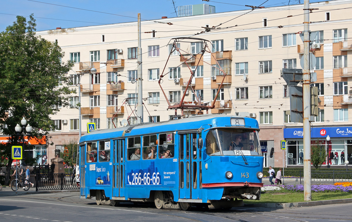 Екатеринбург, Tatra T3SU № 143