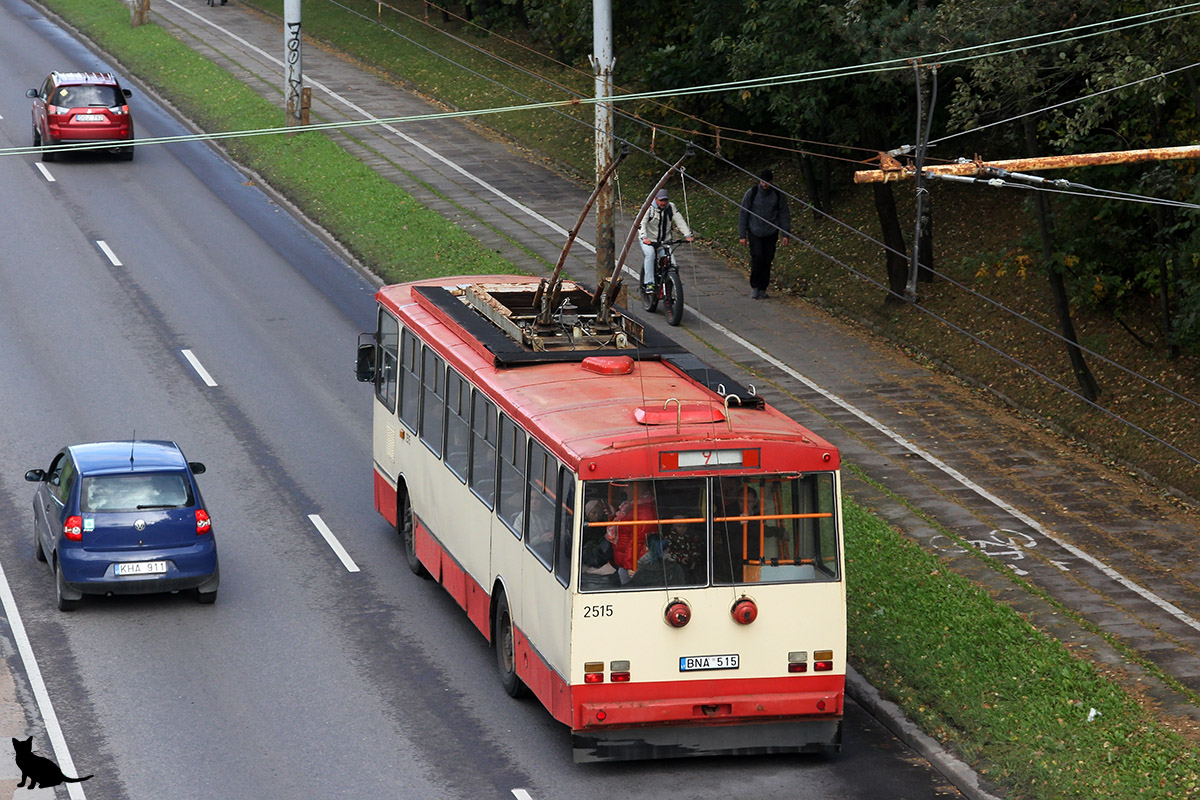 Вильнюс, Škoda 14Tr02/6 № 2515