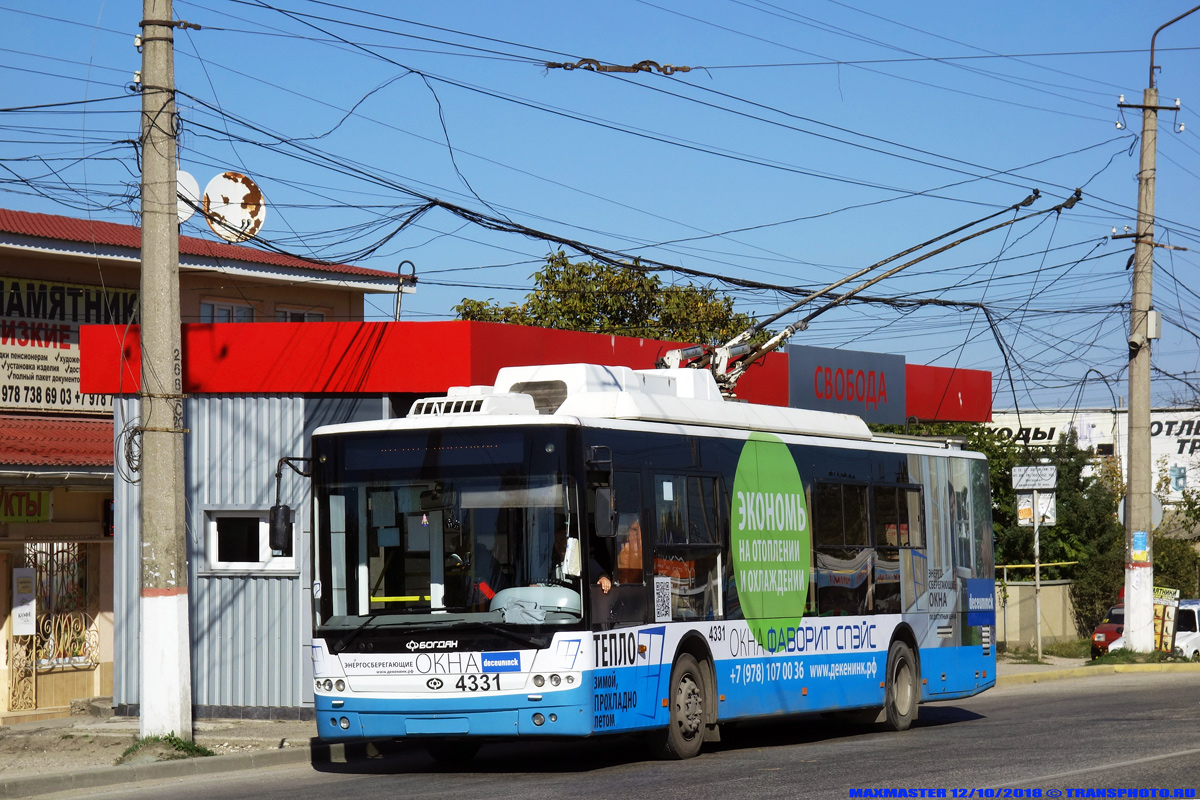 Крымский троллейбус, Богдан Т70110 № 4331