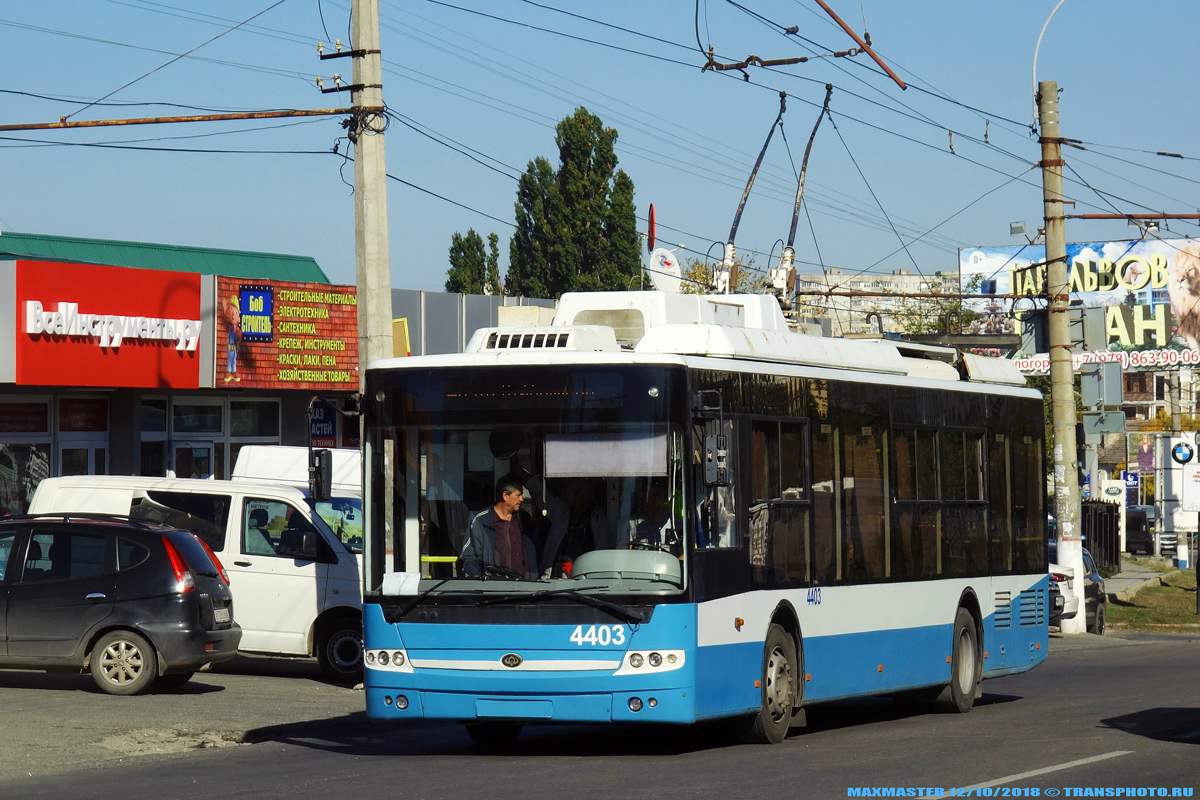 克里米亚无轨电车, Bogdan T70115 # 4403