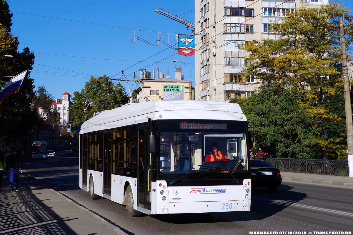 Крымский троллейбус, Тролза-5265.03 «Мегаполис» № 2801