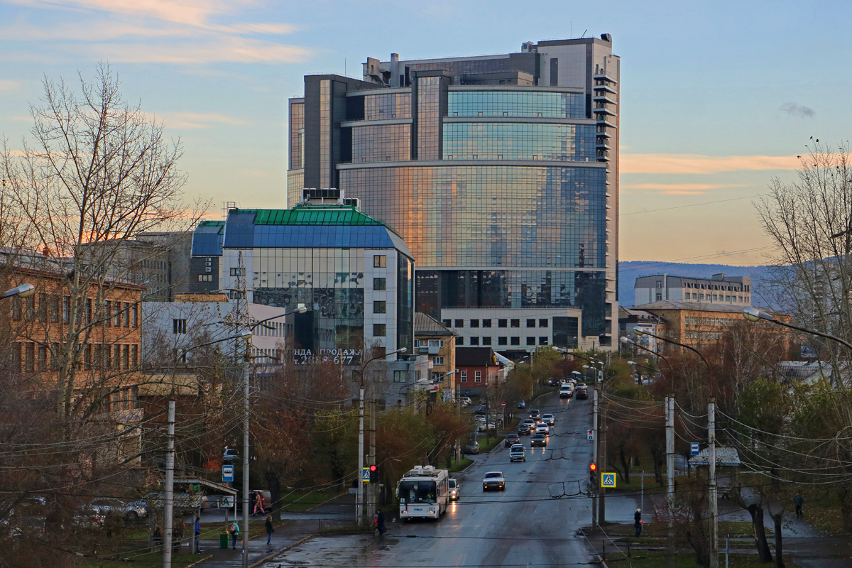 Красноярск — Троллейбусные линии и инфраструктура