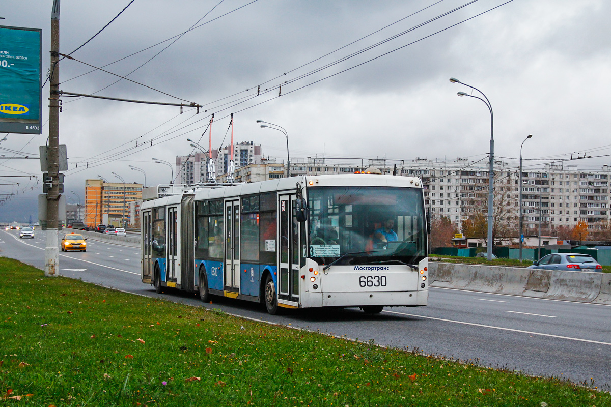 Moscova, Trolza-6206.01 “Megapolis” Nr. 6630 Moscova, Trolza-6206.01 “Megapolis” Nr. 6630