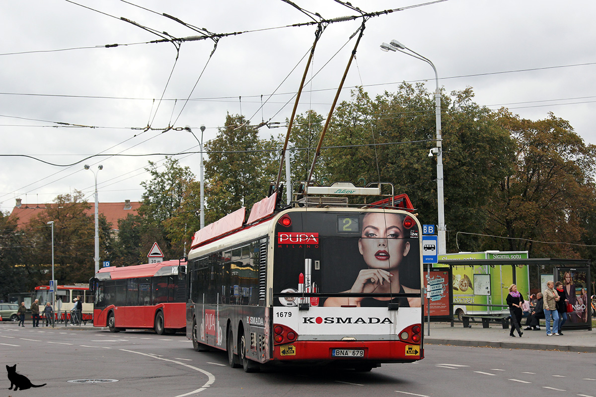 Vilna, Solaris Trollino II 15 AC # 1679