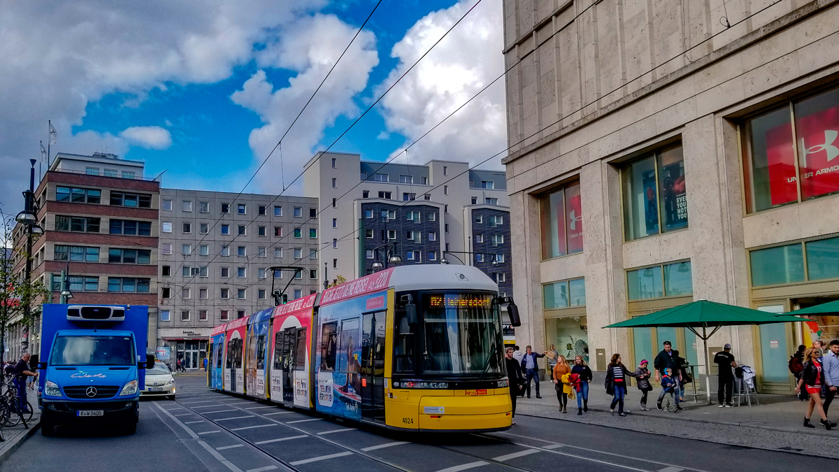 Берлин, Bombardier Flexity Berlin (GT6-08ZR/F6Z) № 4024