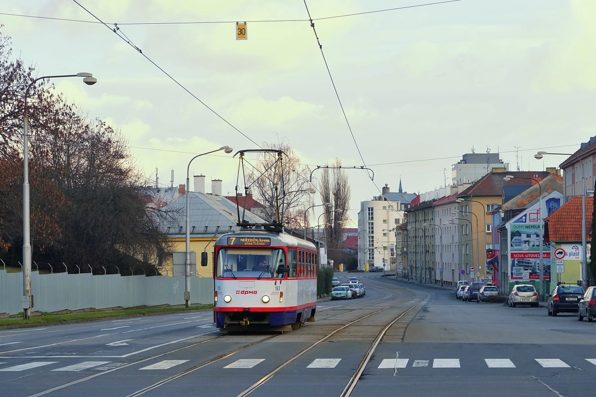 Оломоуц, Tatra T3R.P № 183