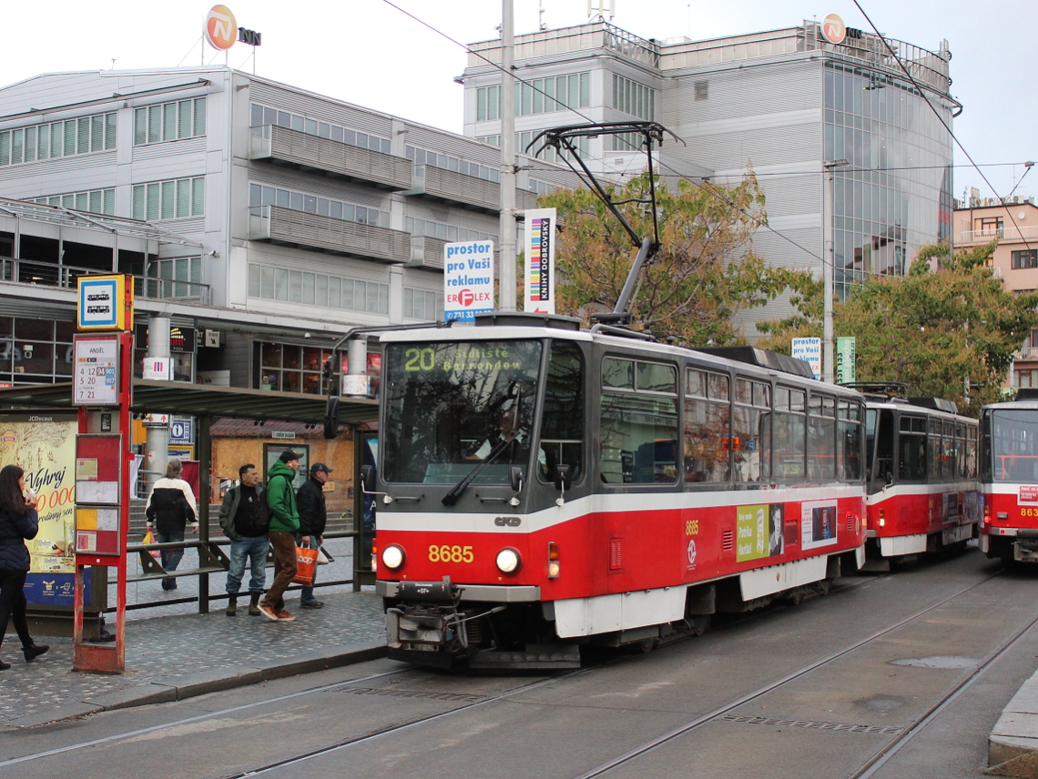 Prága, Tatra T6A5 — 8685