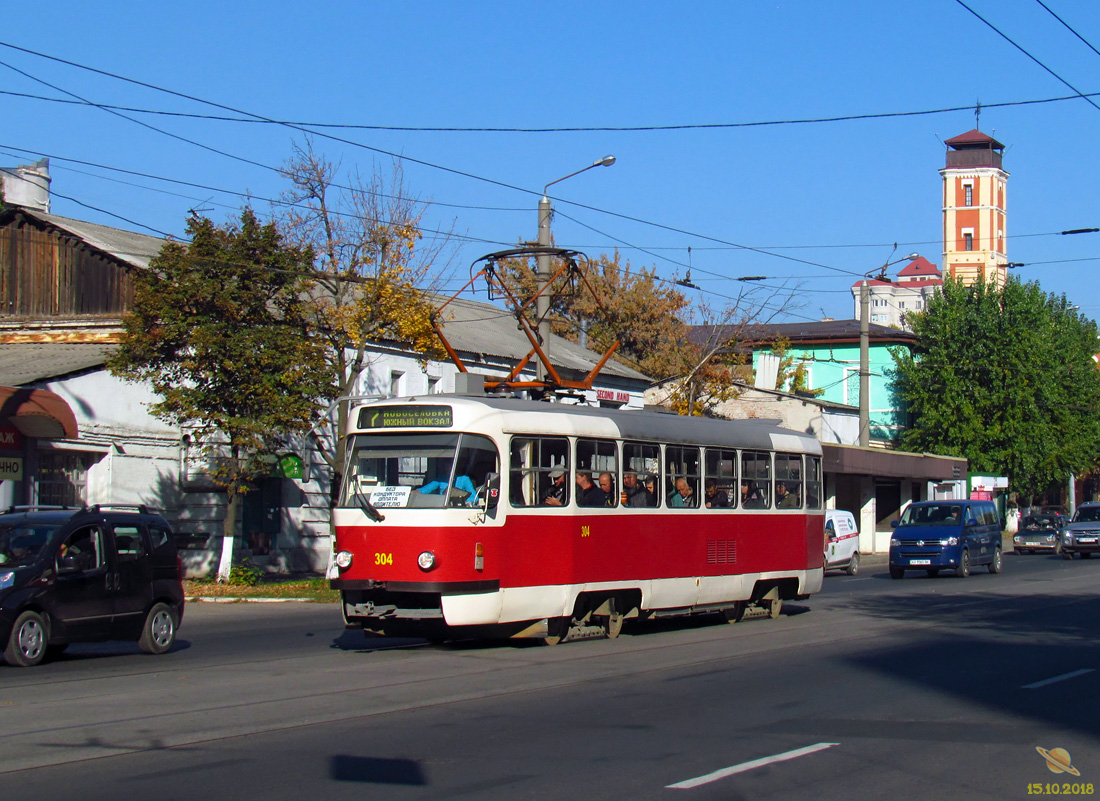 Харьков, Tatra T3SUCS № 304