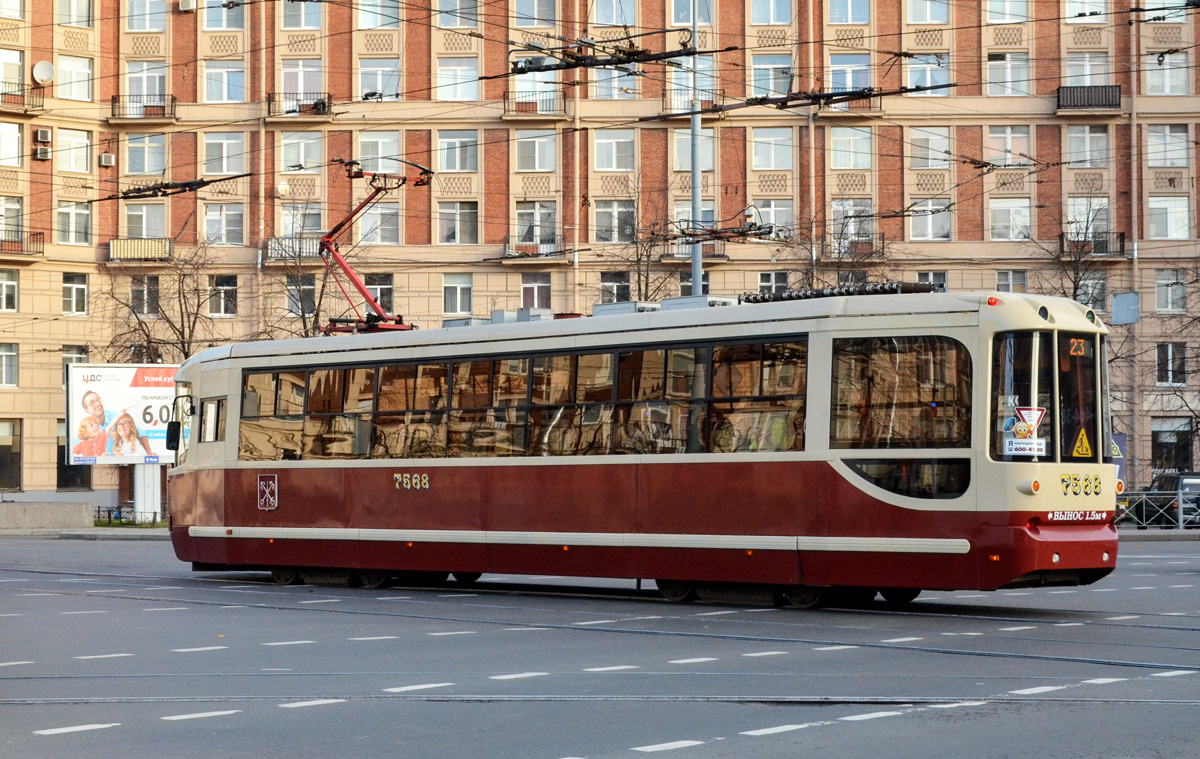 Санкт-Петербург, ЛМ-68М2 (мод. СПб ГЭТ) № 7568