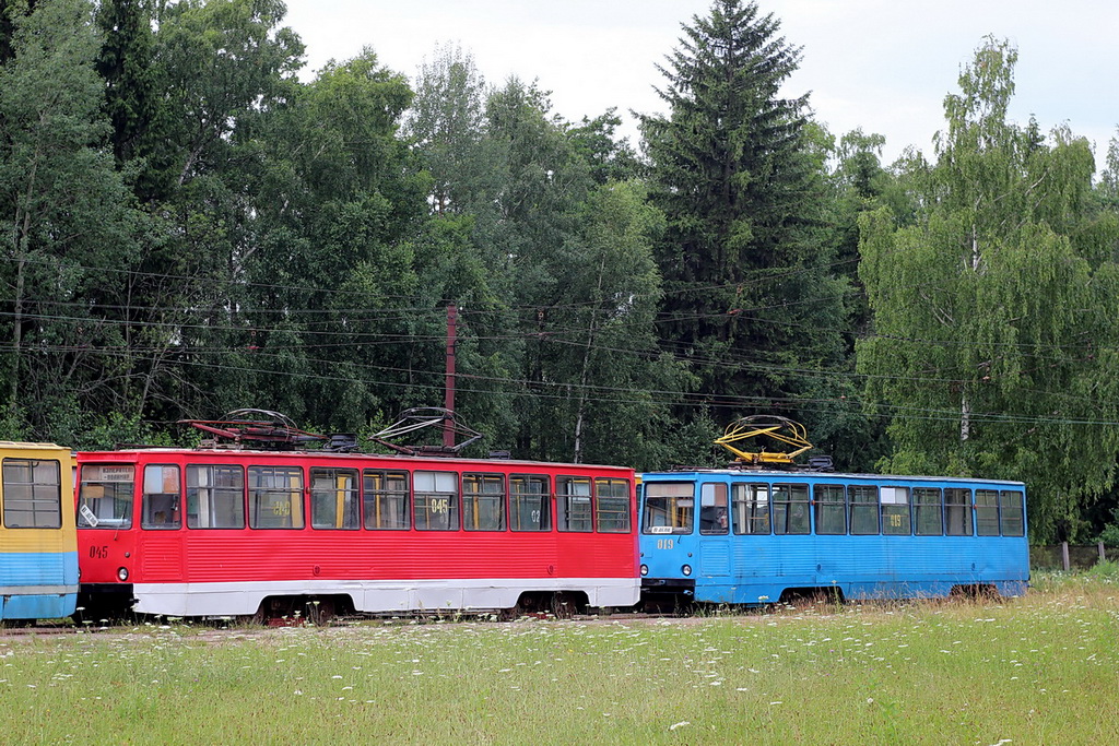 Новополоцк, 71-605 (КТМ-5М3) № 045; Новополоцк, 71-605 (КТМ-5М3) № 019