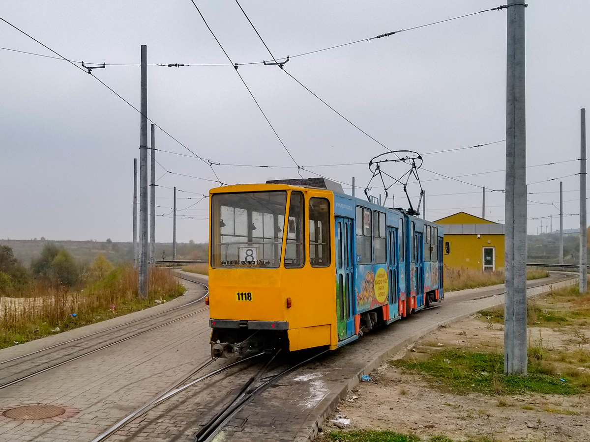 Львов, Tatra KT4SU № 1118