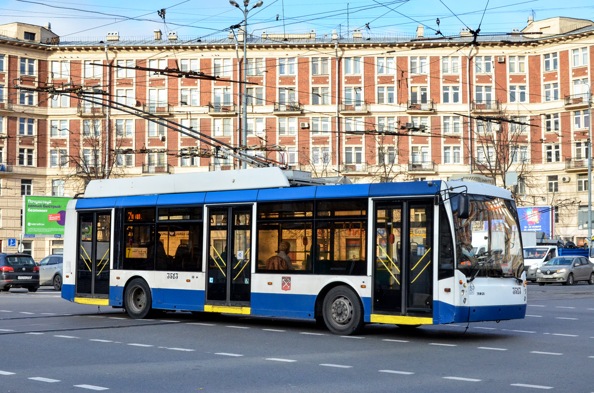 Санкт-Петербург, Тролза-5265.00 «Мегаполис» № 3513
