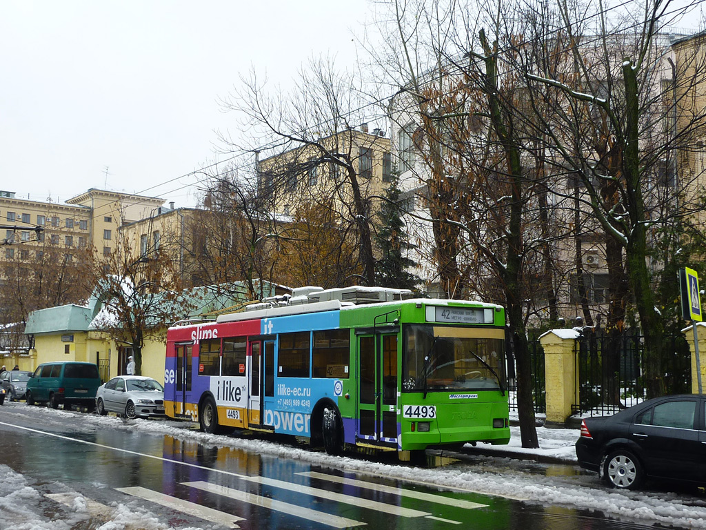 Москва, Тролза-5275.05 «Оптима» № 4493