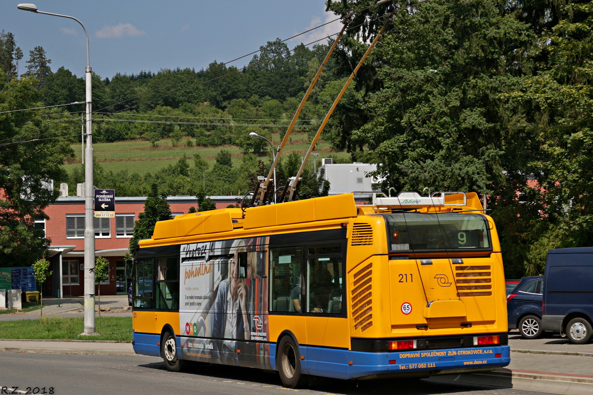 Злин, Škoda 24Tr Irisbus Citybus № 211