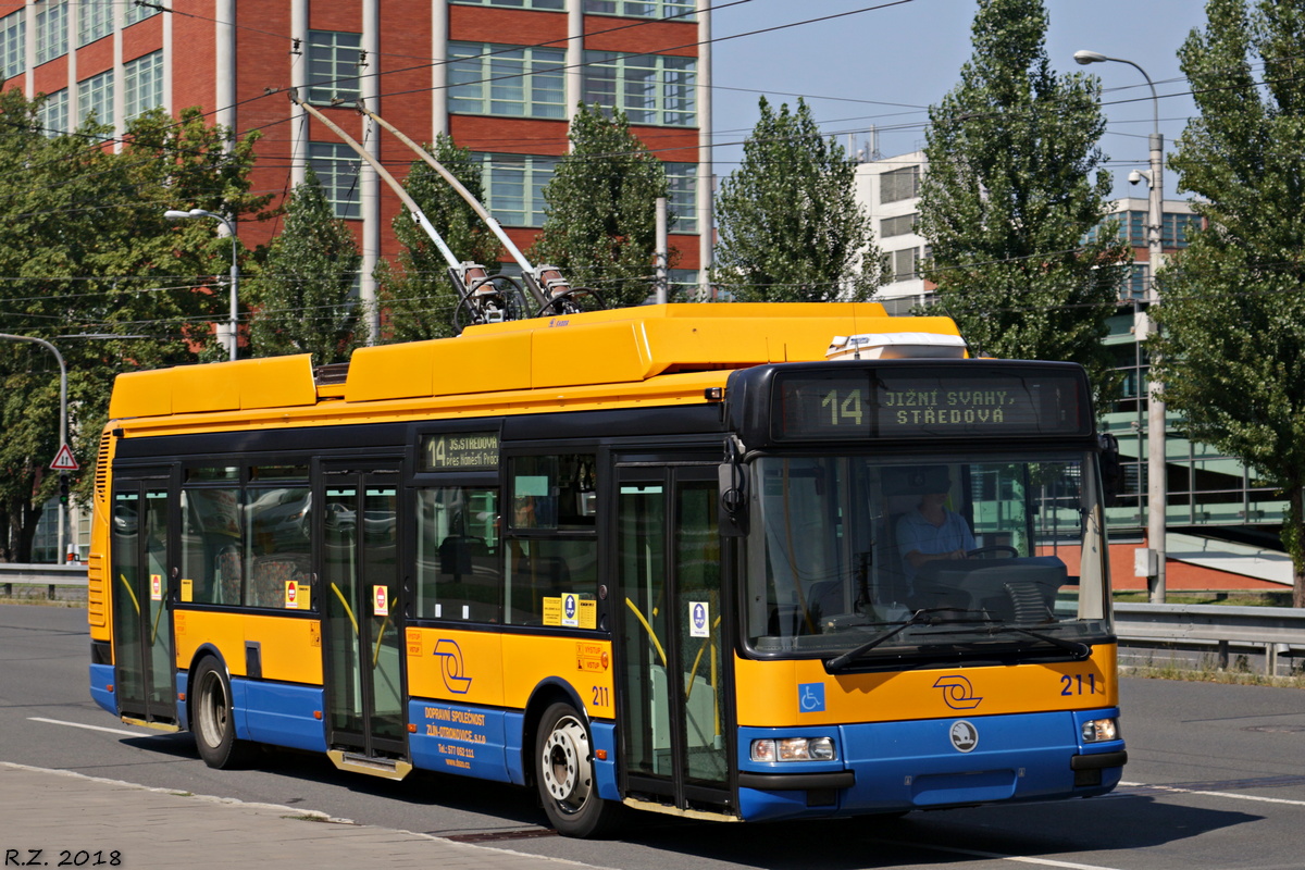 Злин, Škoda 24Tr Irisbus Citybus № 211