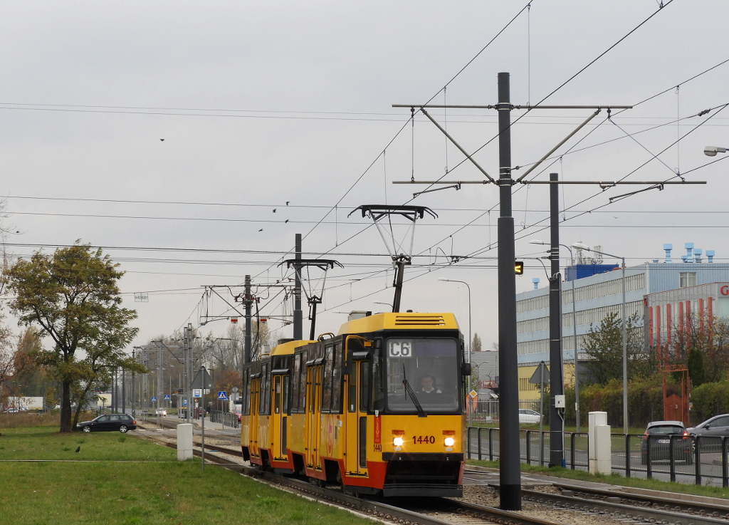 Варшава, Konstal 105Nf № 1440