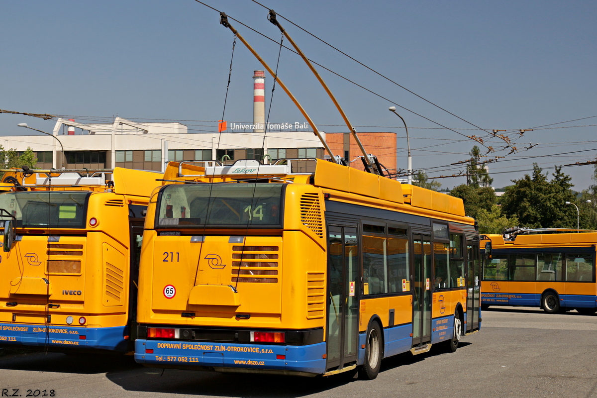 Злин, Škoda 24Tr Irisbus Citybus № 211