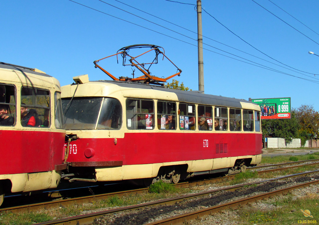Харьков, Tatra T3SU № 670