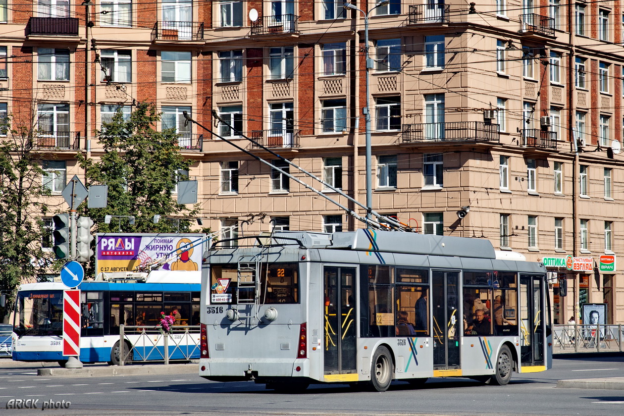 Санкт-Петербург, Тролза-5265.00 «Мегаполис» № 3516