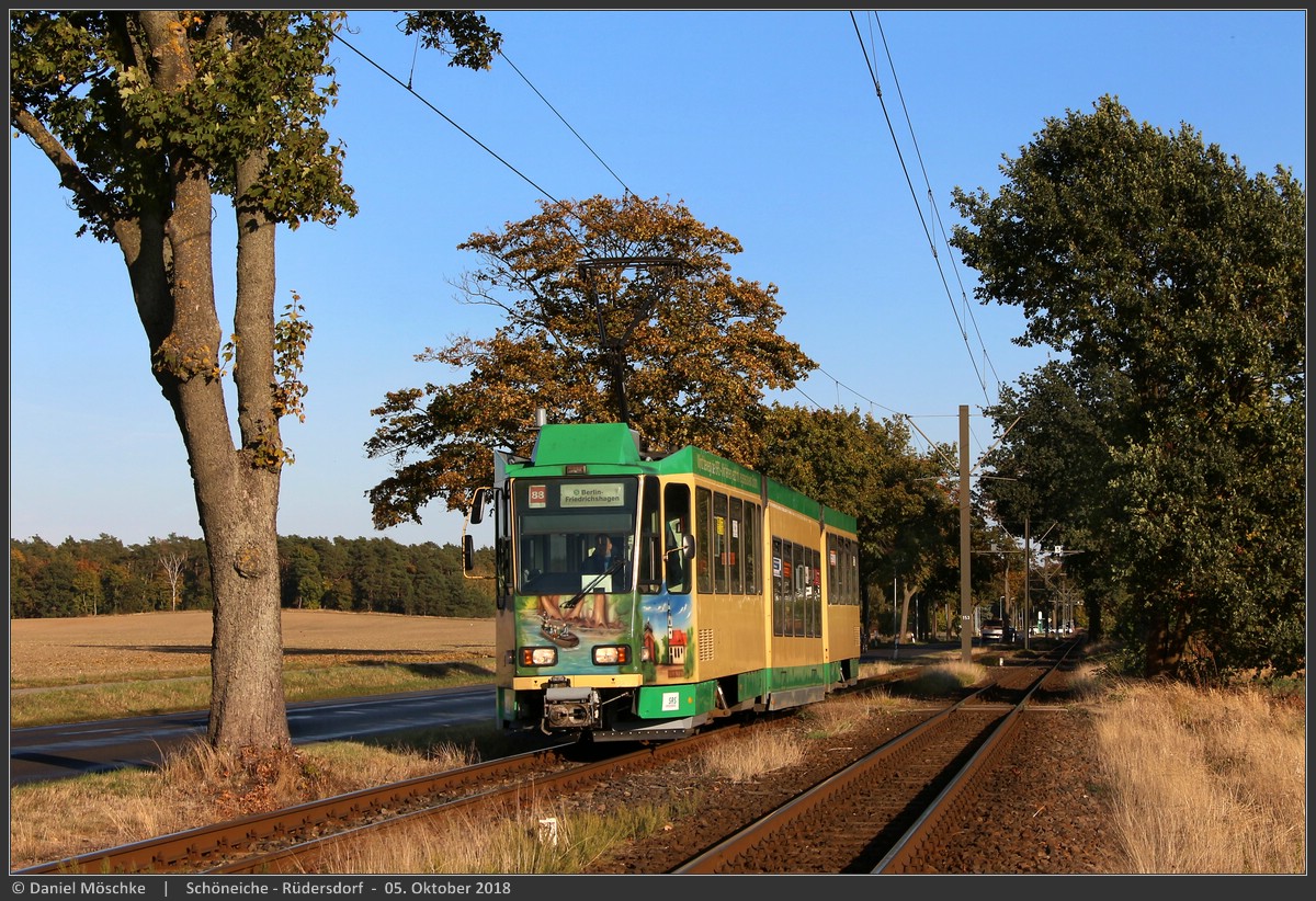 Шёнайхе – Рюдерсдорф, Tatra KTNF6 № 28