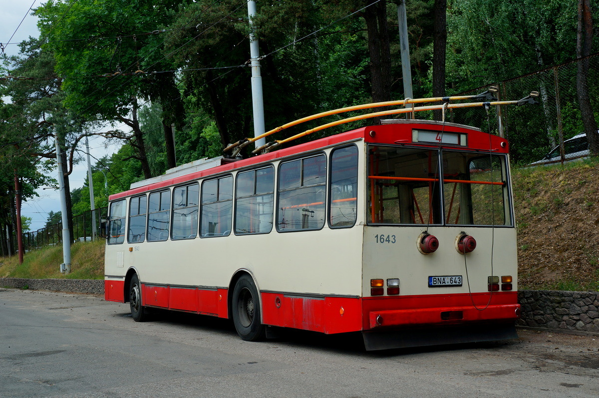 Вильнюс, Škoda 14Tr13/6 № 1643