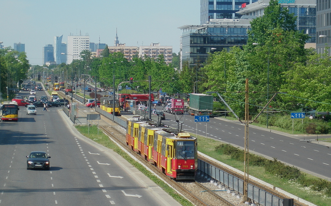 Warsaw, Konstal 105Na № 1122