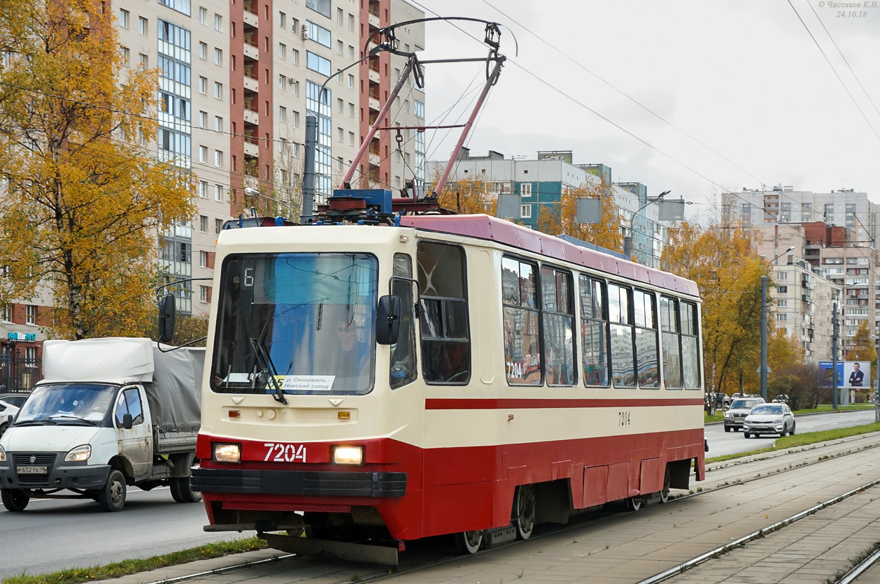 Санкт-Петербург, 71-134К (ЛМ-99К) № 7204