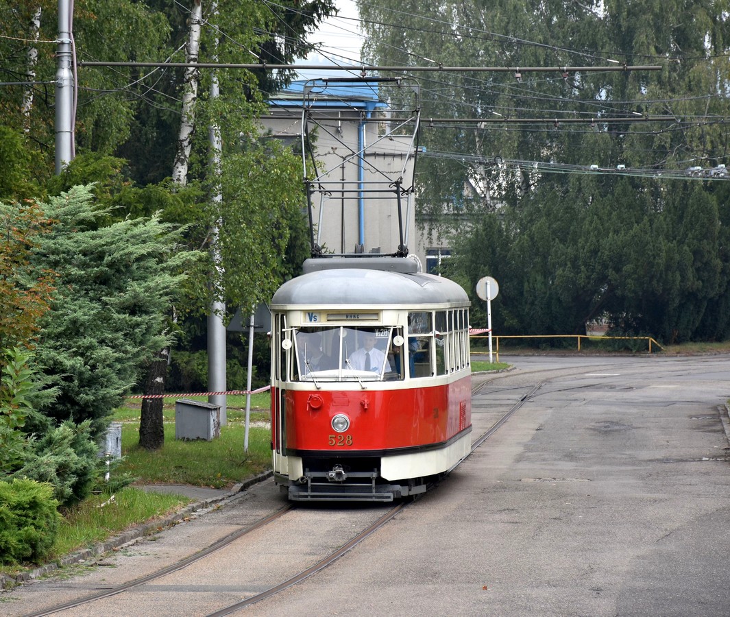 Ostrava, Tatra T1 № 528; Ostrava — Ostrava public transport workers' day 2018