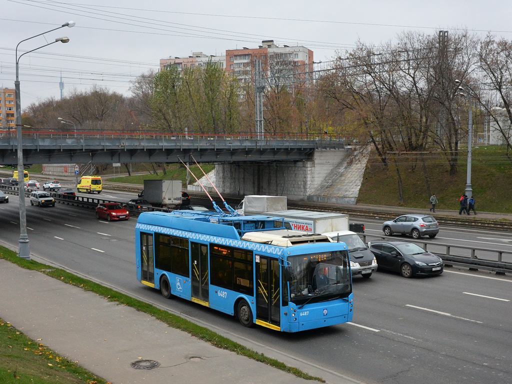 Москва, Тролза-5265.00 «Мегаполис» № 6487