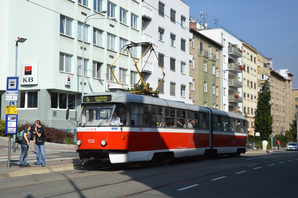Брно, Tatra K2YU № 1122
