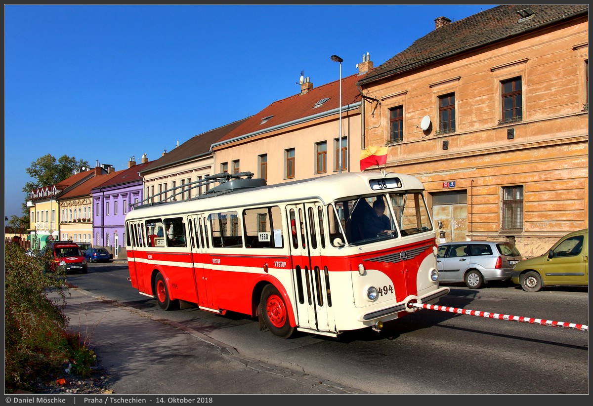 Prague, Škoda 8Tr9 N°. 494
