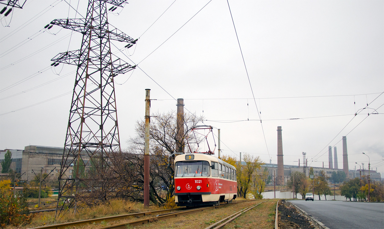 Мариуполь, Tatra T3SUCS № 1021