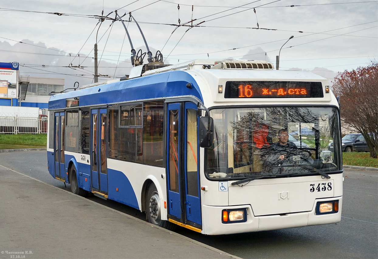 Санкт-Петербург, БКМ 321 № 3438