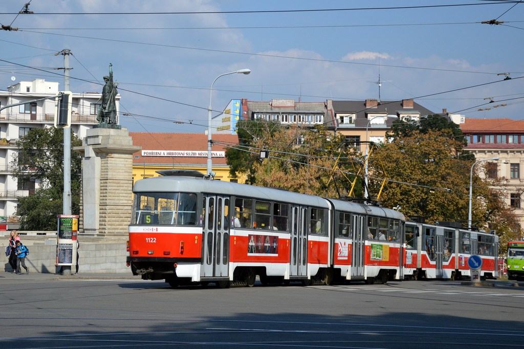 Брно, Tatra K2YU № 1122