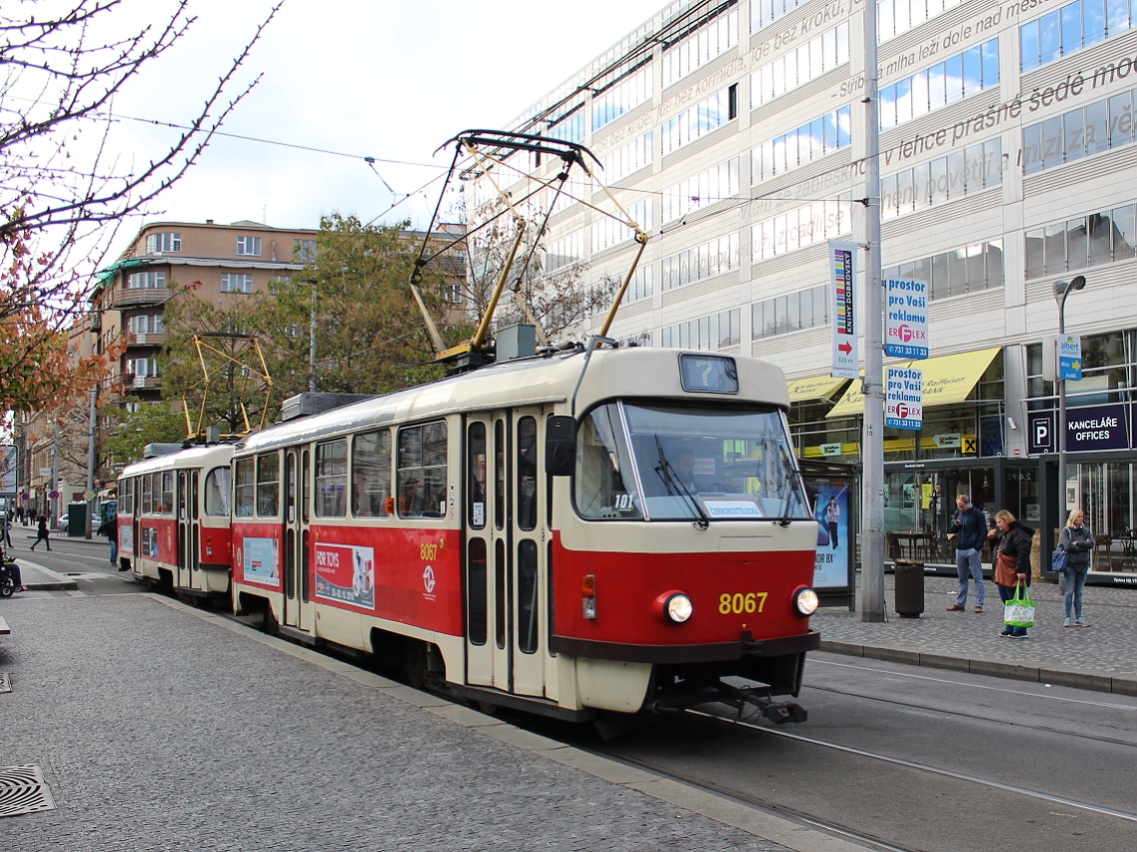 Прага, Tatra T3M2-DVC № 8067 Прага, Tatra T3M2-DVC № 8067