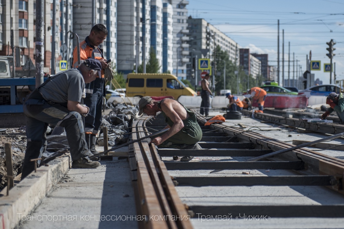 Pietari — Track repairs; Pietari — Transport Concession Company (TCC) — Miscellaneous photos