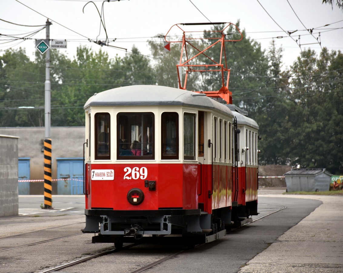 Ostrava, Vítkovice 2-axle trailer car № 269; Ostrava — Ostrava public transport workers' day 2018