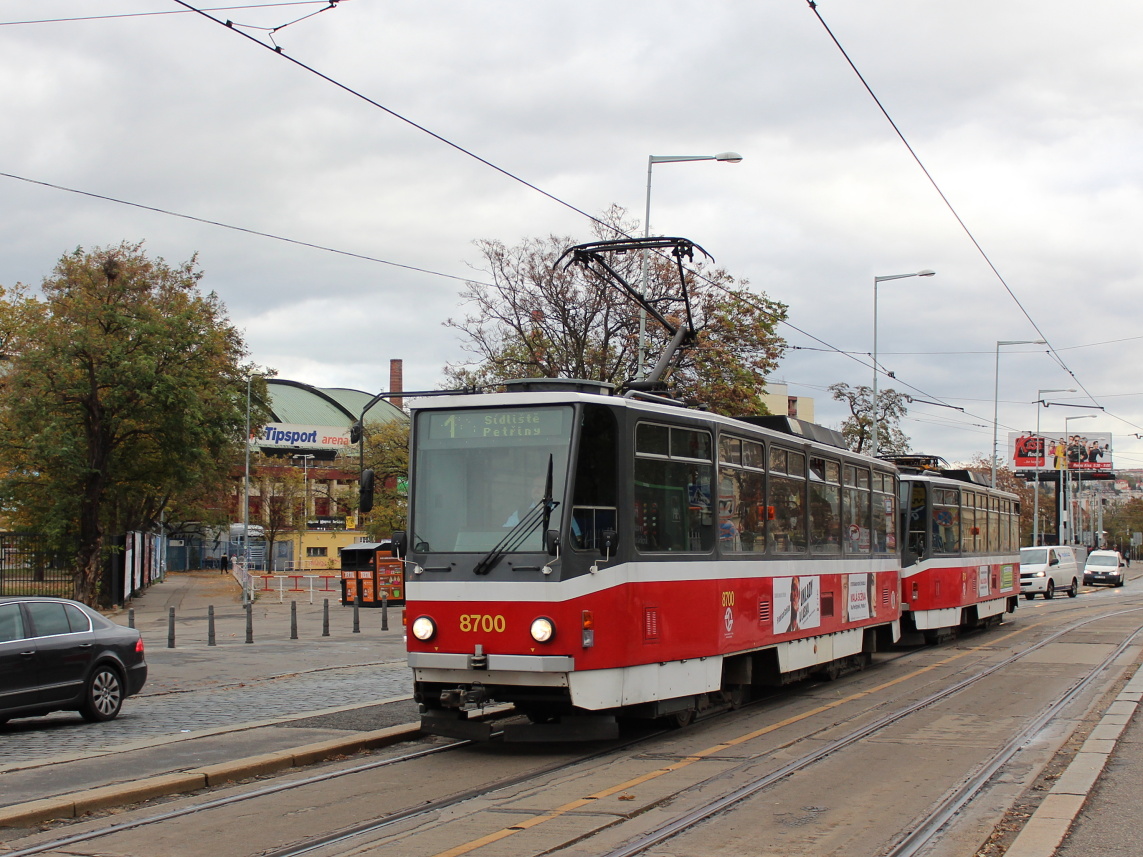 Прага, Tatra T6A5 № 8700