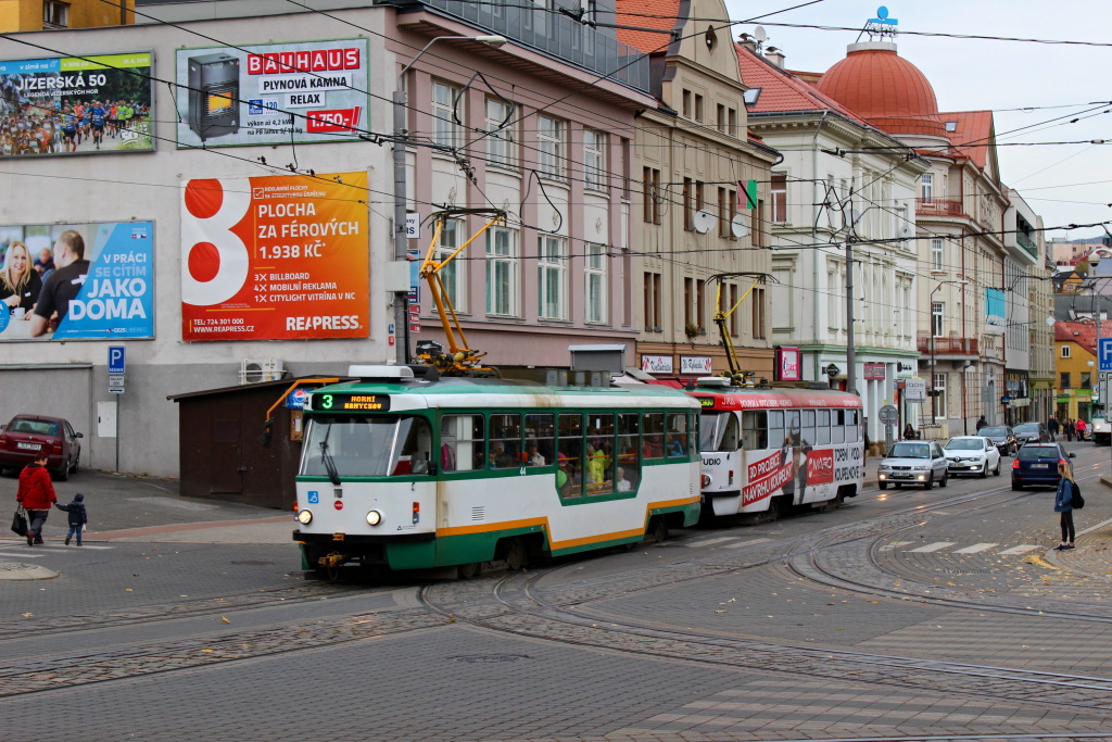 Liberec ― Jablonec nad Nisou, Tatra T3R.SLF nr. 44