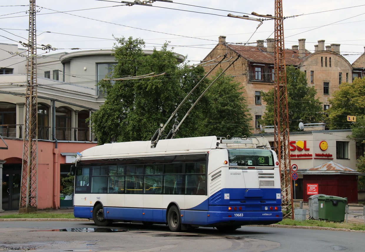 Рига, Škoda 24Tr Irisbus Citelis № 19683