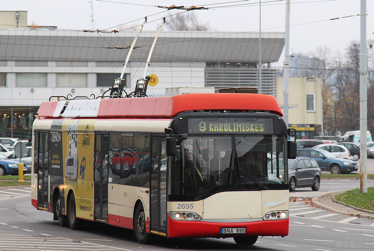 Вільнюс, Solaris Trollino II 15 AC № 2695