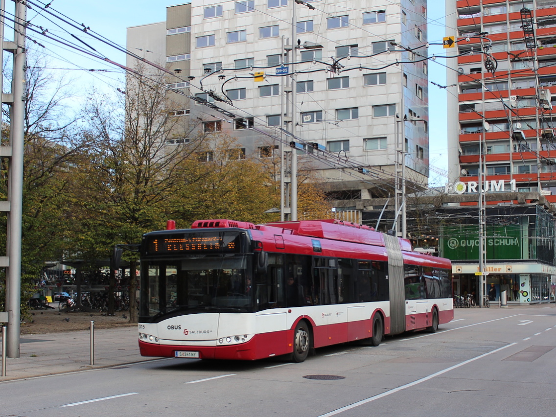 Зальцбург, Solaris Trollino III 18 AC № 315