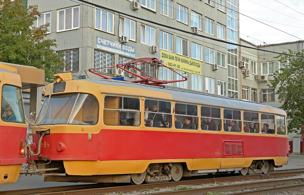 Екатеринбург, Tatra T3SU № 684