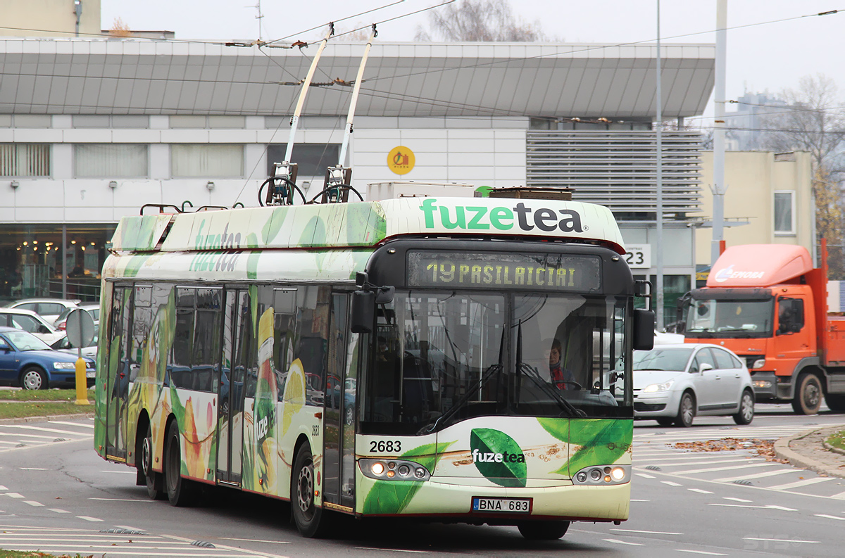 Vilnius, Solaris Trollino II 15 AC Nr. 2683