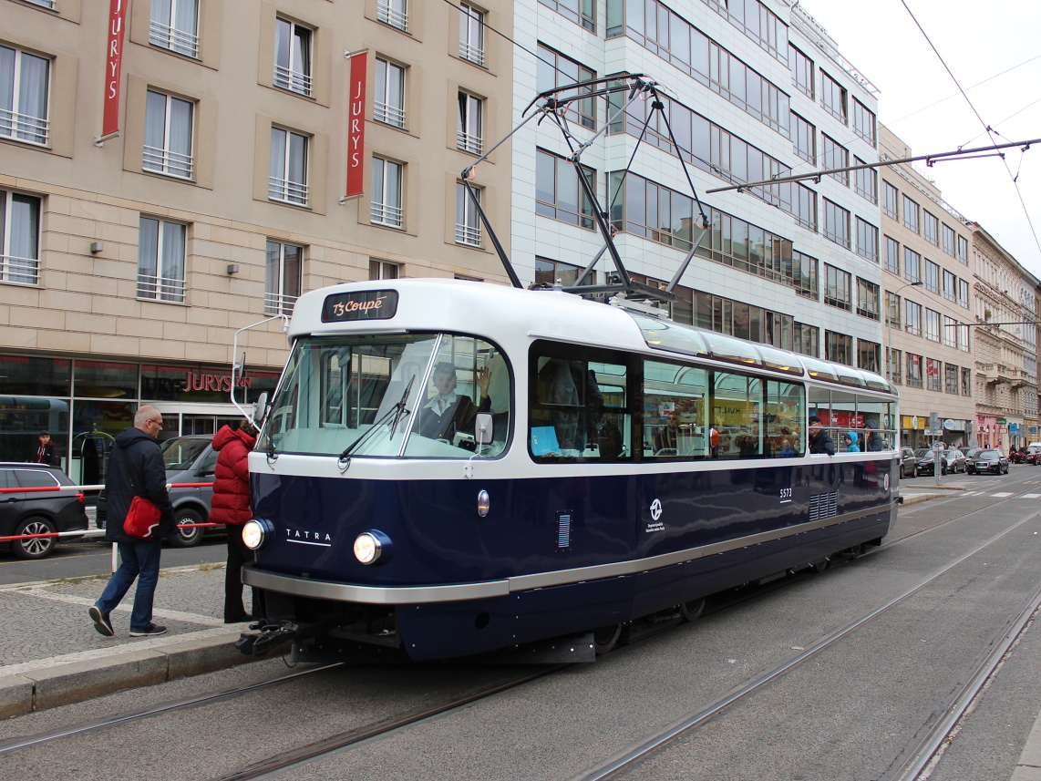 Прага, Tatra T3R.P № 5573