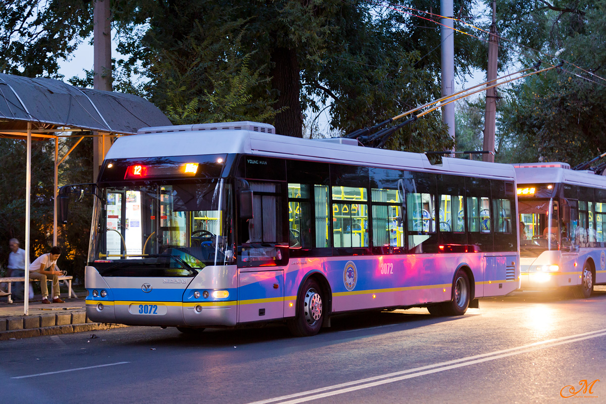 Алматы, YoungMan JNP6120GDZ (Neoplan Kazakhstan) № 3072
