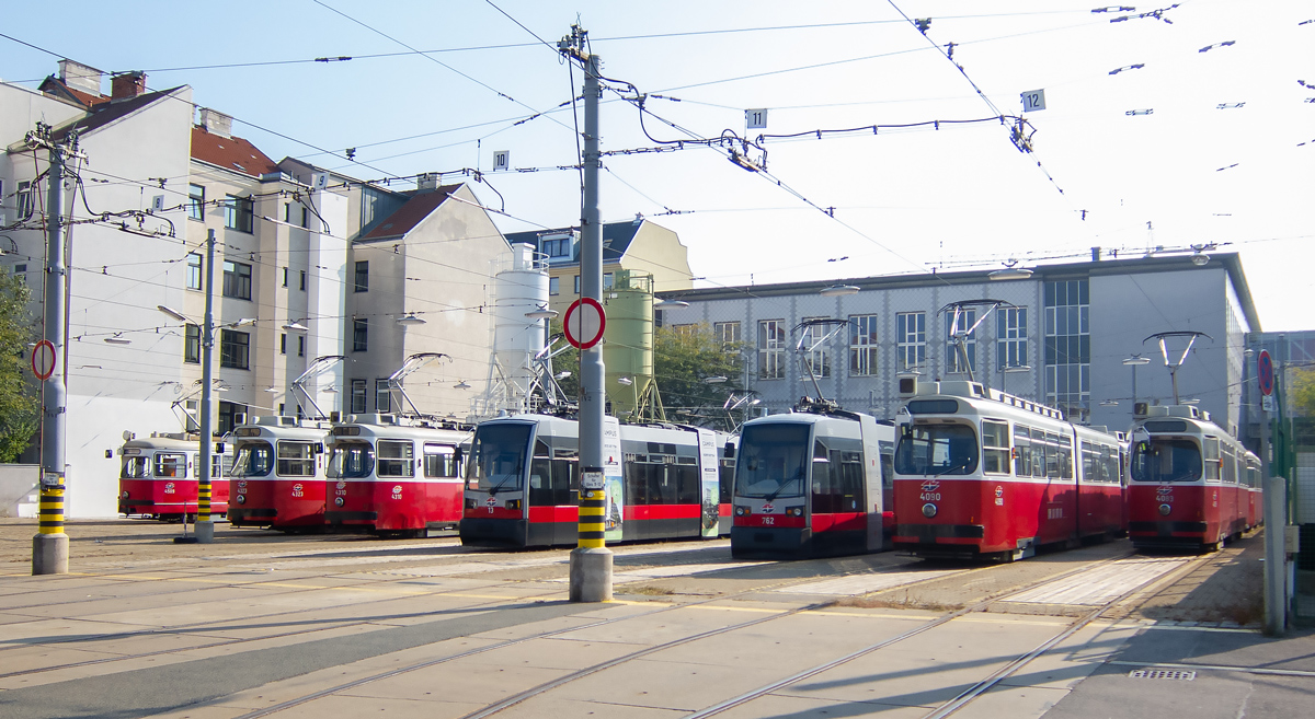 Bécs — Tram lines