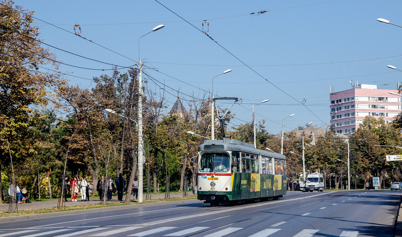 Яссы, MAN GT8 № 801