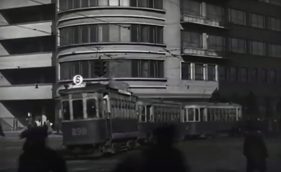 Москва, БФ № 890; Москва — Исторические фотографии — Трамвай и Троллейбус (1921-1945); Москва — Трамваи в кинофильмах