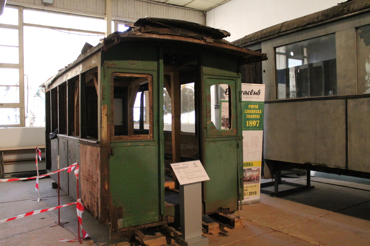 Liberec ― Jablonec nad Nisou, Graz 2-axle trailer car № 3